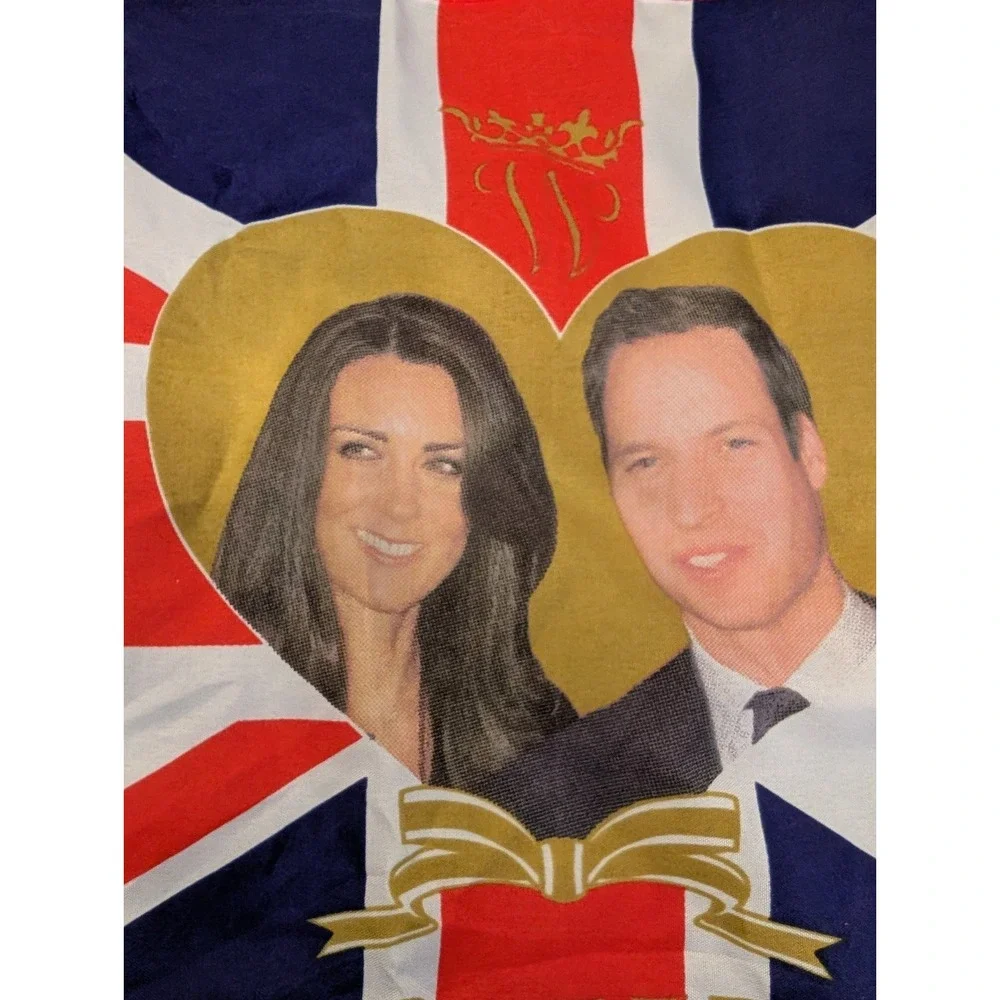 Prince William And Kate Royal‎ Wedding Flag